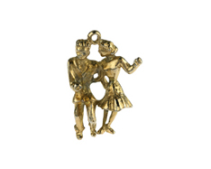 Vintage Gold-Plated Charms