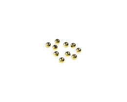 50 Metal Beads Gold Plated Spacer Bead 2.4mm