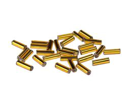 10g Preciosa Bugle Beads Czech Glass Topaz Size 3