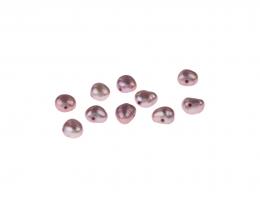 10 Freshwater Pearl Beads Dusky Pink 6mm to 7mm