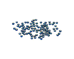 10g Preciosa Czech Glass Seed Beads Teal Blue 11-0