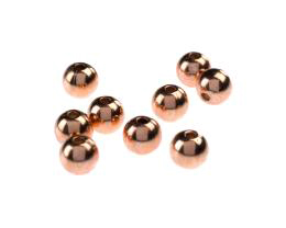 1 Metal Beads Pure Solid Copper Seamless Bead 8mm