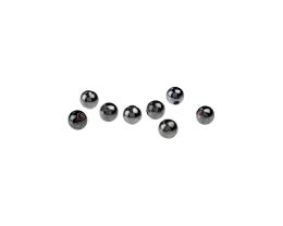 25 Metal Beads Gunmetal Spacer Bead 4mm