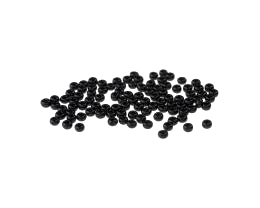 10g Preciosa Czech Glass Seed Beads Black 11-0