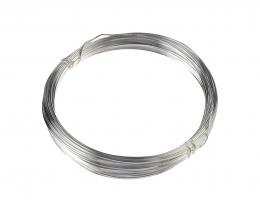 1 Jewellery Making Wires Silver Plated 0.6mm x 10m