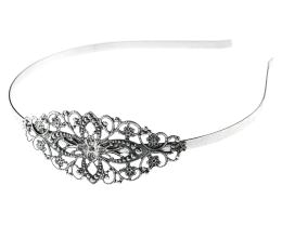 1 Tiara Headbands Silver Plated Filigree Alice Bands