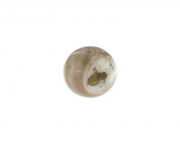 1 Antique Ojime Bead Stone Japanese 16mm x 19mm