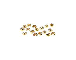 20 Crimp Bead Covers Gold Plated Crimp Cover 3mm