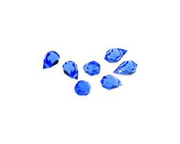 1 Preciosa Crystal Beads Sapphire Drop Bead 10mm