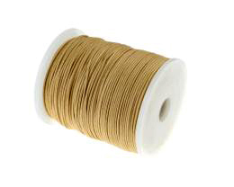 1m Waxed Cotton Cord Natural Wax Cords Braided 1mm