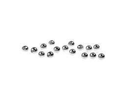 50 Metal Beads Antique Silver Spacer Bead 3mm