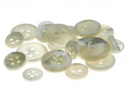 50g Vintage Buttons Mother Of Pearl Assorted MOP