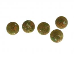 1 Vintage Lucite Beads Granite Stone Bead 11mm