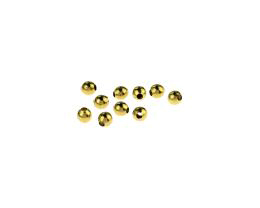 10 Vintage Metal Beads Solid Brass Bead 3.8mm