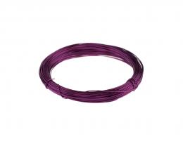 1 Copper Jewellery Wires Fuchsia Pink 0.5mm x 15m