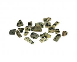 20 Gemstone Beads Dalmatian Jasper Chip Bead 6mm