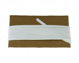 90cm Faux Suede Cords White Flat Ribbon Cord 3mm