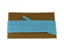 90cm Faux Suede Cords Turquoise Blue Flat Cord 3mm
